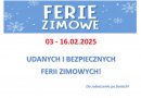 FERIE ZIMOWE