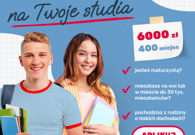 STYPENDIUM „PIERWSZY ROK” NA STUDIA