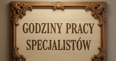 GODZINY PRACY SPECJALISTÓW