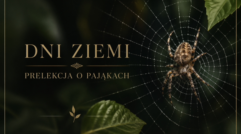 PRELEKCJA O PAJĄKACH W RAMACH OBCHODÓW DNIA ZIEMI