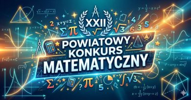 XXII POWIATOWY KONKURS MATEMATYCZNY
