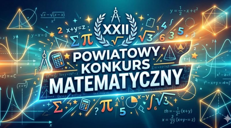 XXII POWIATOWY KONKURS MATEMATYCZNY