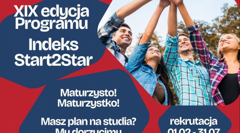 XIX EDYCJA PROGRAMU INDEKS START2START XIX EDYCJA PROGRAMU INDEKS START2START