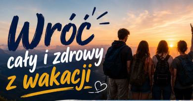 BEZPIECZNE WAKACJE